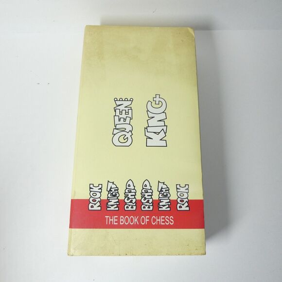 Chess Set Black & White Pop Art Graffiti Style Artecnica Book of Chess w/Box - Picture 2 of 8